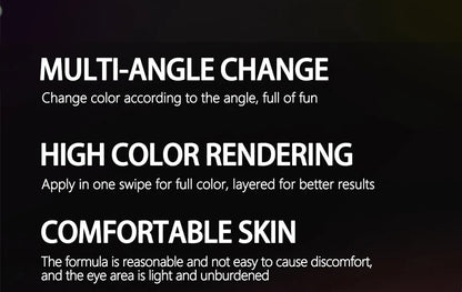 Chameleon Liquid Eyeshadow Long Lasting Multichrome Duochrome Eyeshadow Pigments Aurora Eyeshadow Glitter Makeup Party Cosmetic