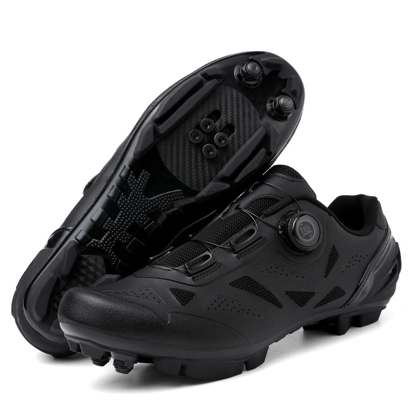 Cycling Flat MTB Shoes Mountain Sneakers Men Footwear Dirt Bike Racing Clit Bicycle Woman Road Spd Speed Cleat Biking