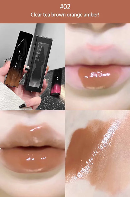 Mirror Lip Gloss Lip Gloss Lip Moisturizing Liquid Lipstick Waterproof Long-lasting Brightening And Non Fading Lip Gloss