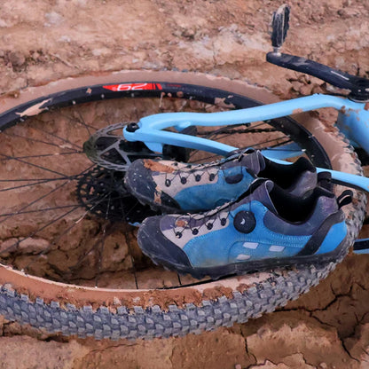 MTB-199 XC/Trail/MTB Cycling Shoes (Tênis Masculino) - Men's Gravel Road Bicycle Sneakers, SPD Cleats System for MTB Shoes