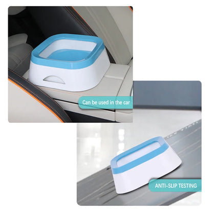 No-Spill Floating Pet Water Bowl