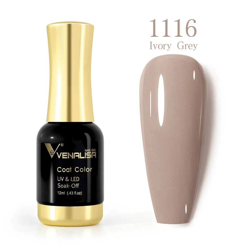 VENALISA Nail Gel Varnish TPO FREE Soak Off UV LED Organic Odorless Enamels Nail Art Colors 12ml 120Colors UV Gel Nail Polish
