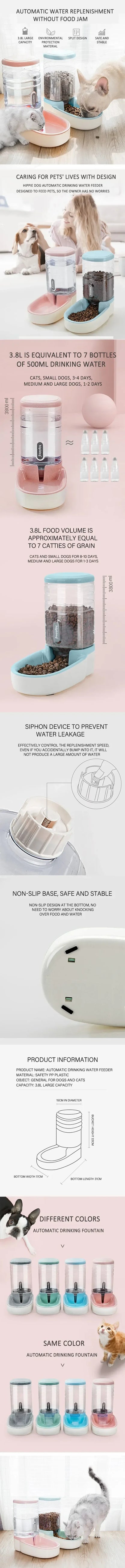 Automatic Gravity Pet Feeder & Waterer