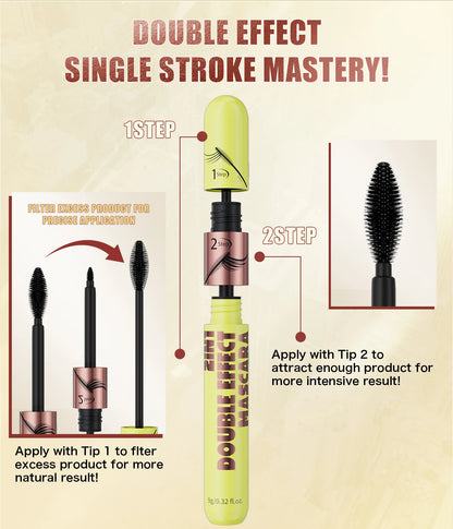 Brown Dual Brush Mascara.