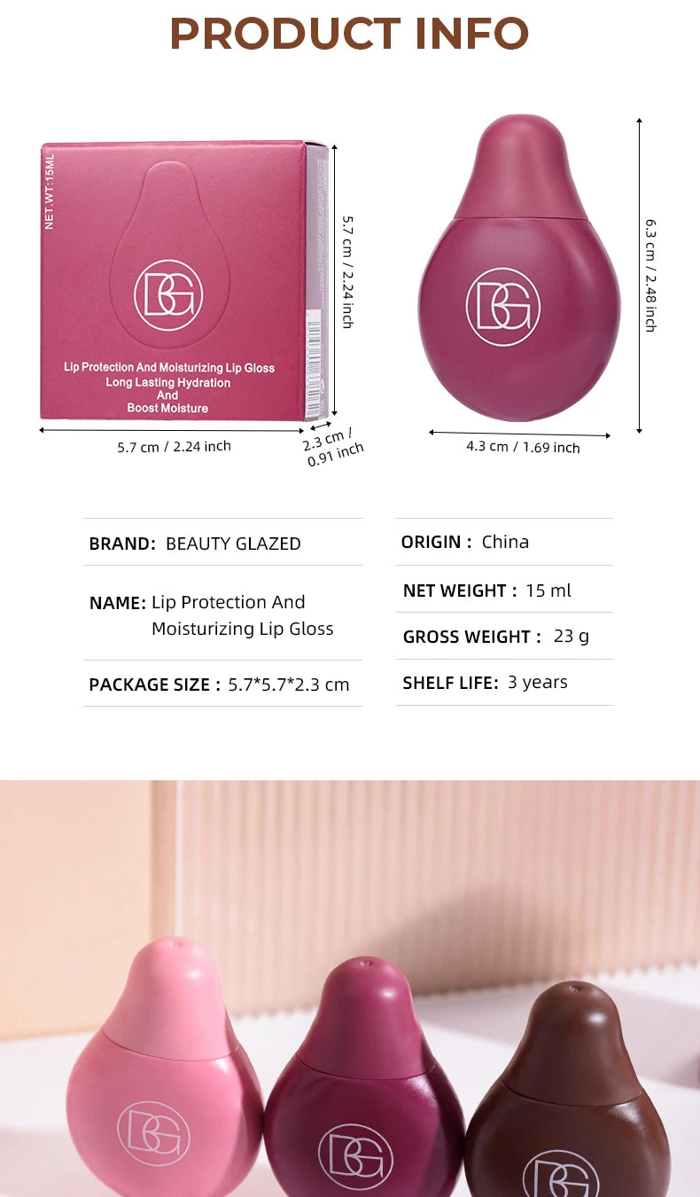 Beauty Glazed Lip Balm.