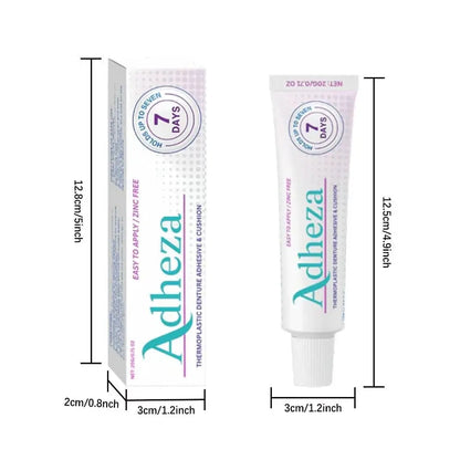 Seamless Fit Dental Adhesive Reusable Oral Health Care Denture Fixation Adhesive Comfortable Thermoplastic Denture Adhesive