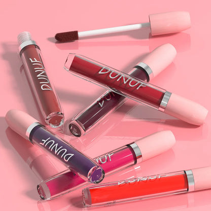 25 Color Velvet Matte Lipstick Liquid Waterproof Sexy Red Matte Lip Glaze Non-Stick Halloween Makeup Not Easy To Fade Lip Gloss