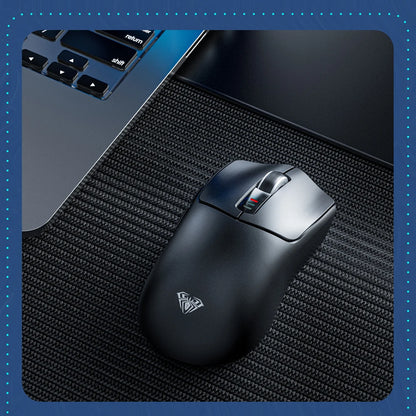 AULA SC580 Gaming Mouse Tri-mode Rechargeable Ergonomic Bluetooth Mouse 10000 DPI E-sports Lightweight Mice for Office Gaming