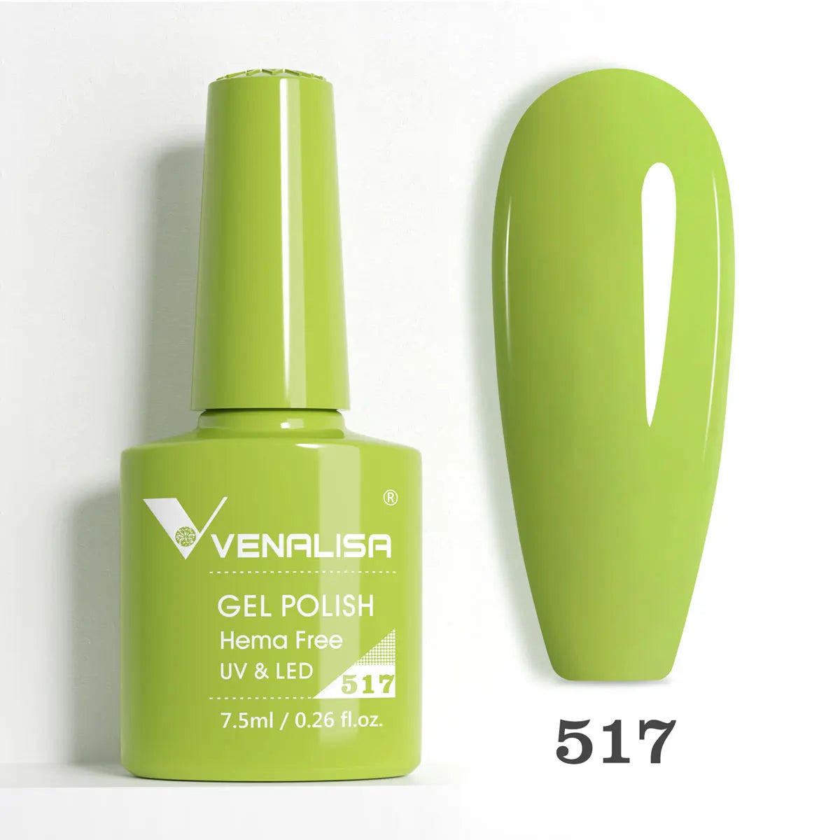 Venalisa VIP5 Nail Gel Polish HEMA/TPO FREE Full Coverage Beautiful Semi Permanent Soak Off UV LED Gel Nail Polish Gel Lacquer