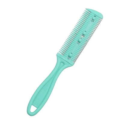 1pc Hair Cutting Comb Hair Brushes with Razor Blades Hair Trimmer Cutting Thinning Tools Barbershop Hair Salon Styling Tool Comb
