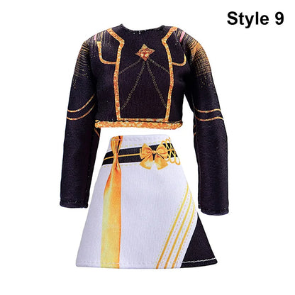 1Pcs Sweet 30cm Size 1/6 BJD Skirt Changing Dress DIY Doll'S Lolita Dress Replace Kids Gift Doll Dress Up Doll Clothing