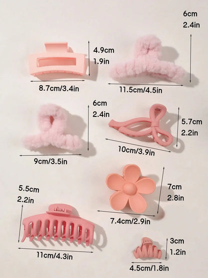 Autumn Winter Hair Clips Set.