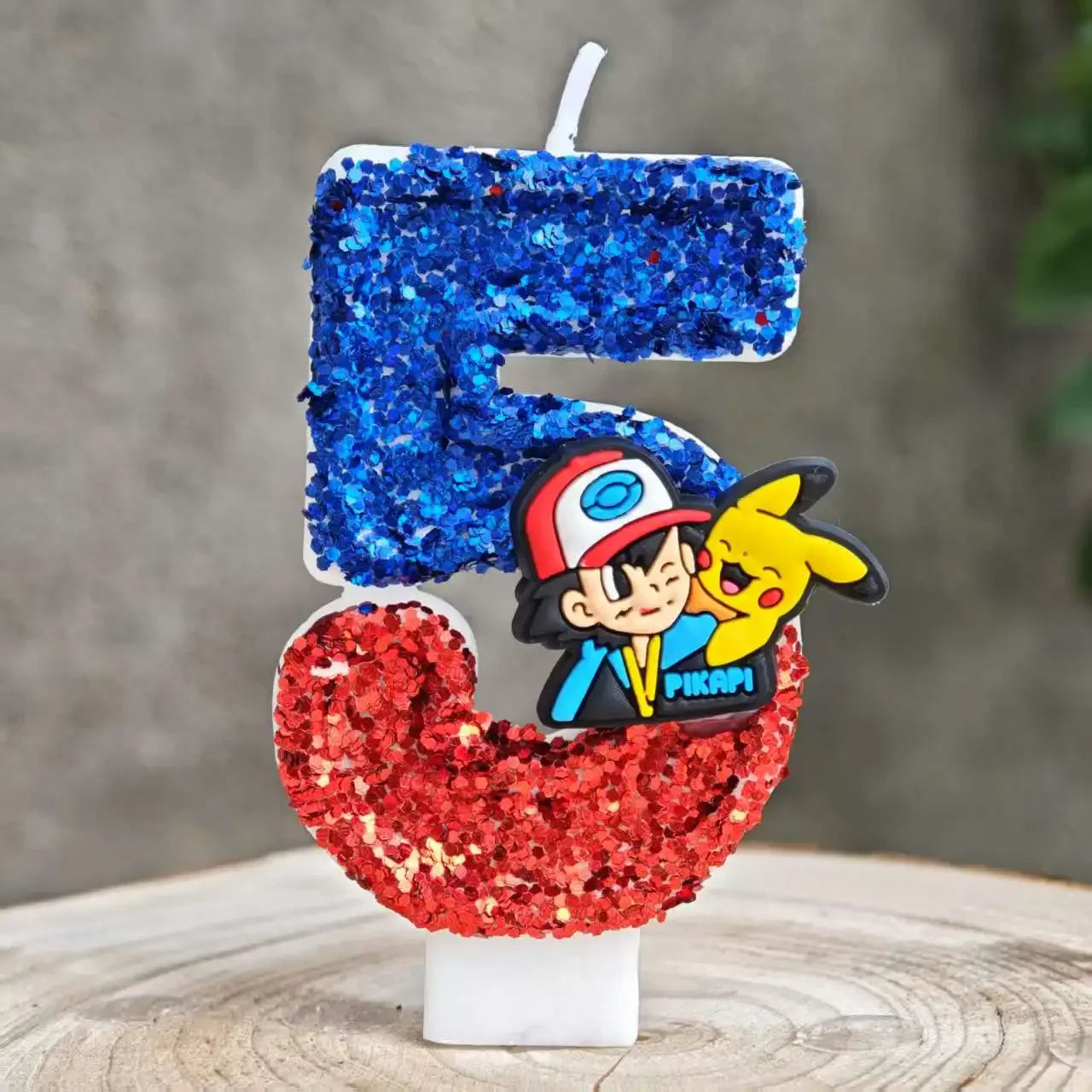 Cute Pokemon Monster Candle Kids Birthday Cake Decoration Cartoon Anime Figure Supplies Party Accessories Christmas Gifts