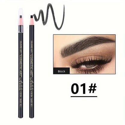 Professional Peel-Off Eyebrow Pencil: Waterproof Long-Lasting Pull-Line Enhancer