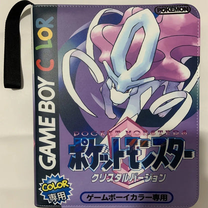 Pikachu Cartoon Anime Battle Card Booklet Zipper