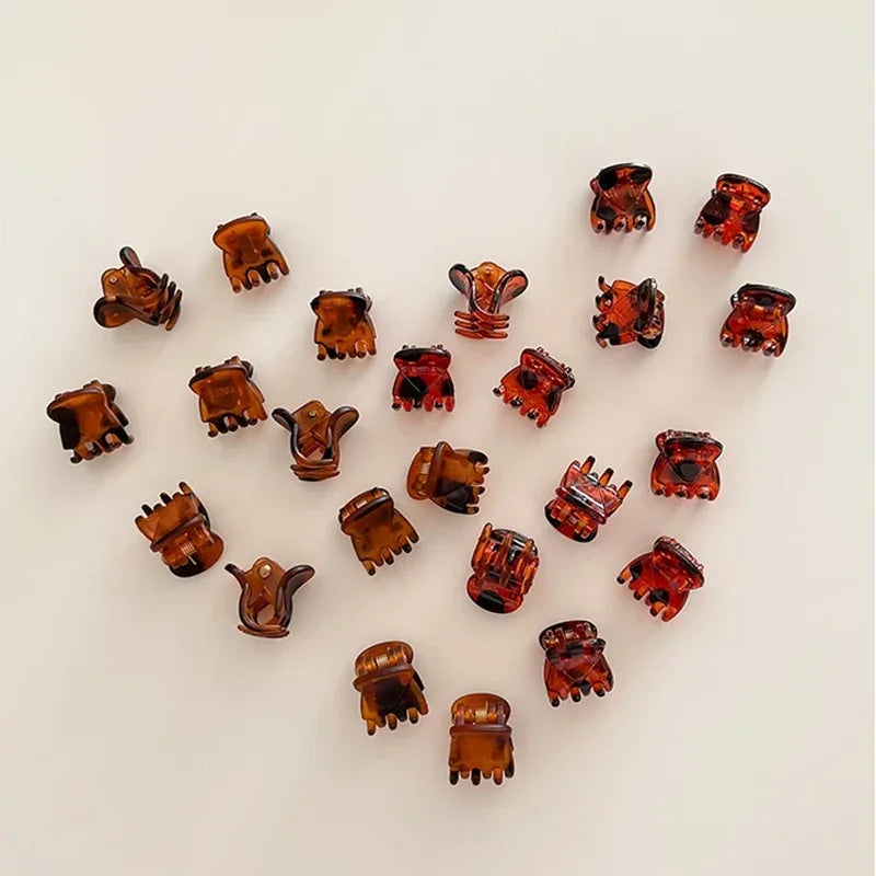 Mini Hair Claw Clips Set.