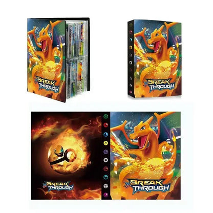 NEW Pokemon Charizard Cards Album Book 240PCS Pok é mon Game Card Album VMAX GX EX Holder Collection Binder Folder Kids Gifts