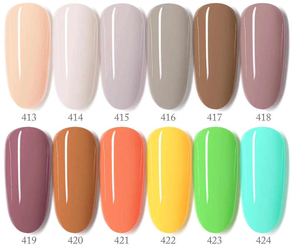 VIP5 Venalisa Nail Gel Polish Kit HEMA FREE Jelly Pink Nude Color Sparkle Gel Varnish Self Leveling Gel Nail Varnish Whole Set