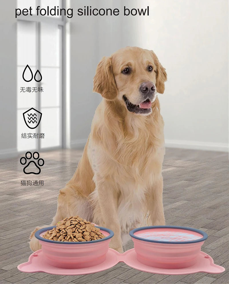 Foldable Silicone Pet Bowl