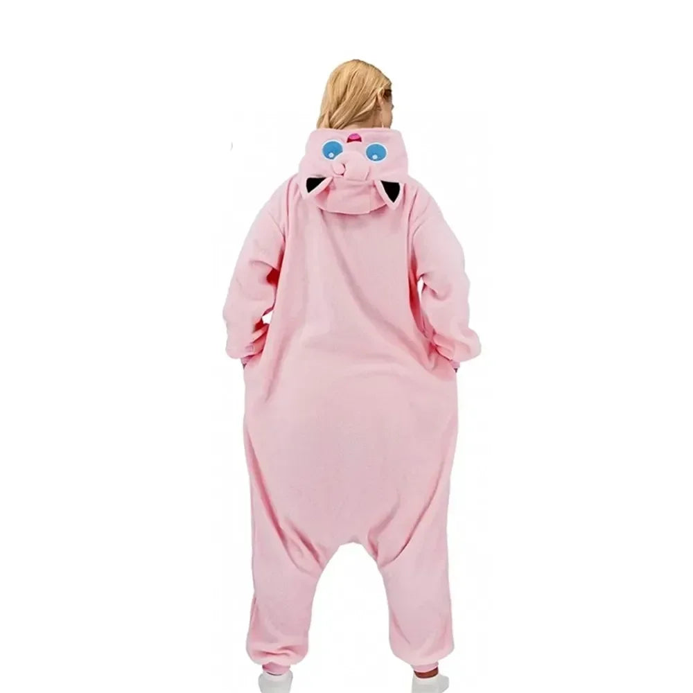 TAKARA TOMY Pokemon Kigurumi Onesie Snorlax Eevee Squirtle Gengar Pijama Cosplay Costume Halloween Adult Anime Umbreon Pajamas