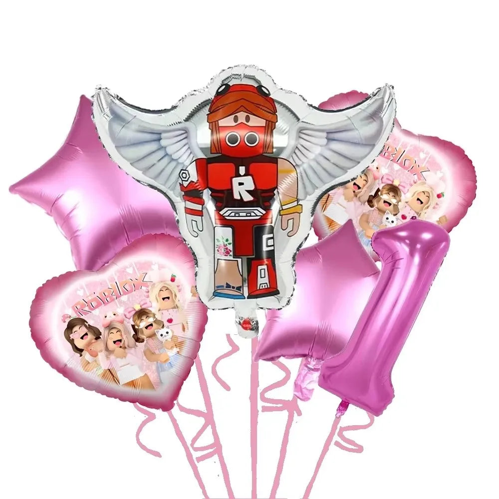 ROBLOX Birthday Balloon Set 🎈🎮