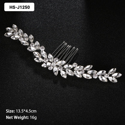 Crystal Bridal Hair Comb.