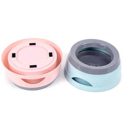 No-Spill Floating Pet Water Bowl