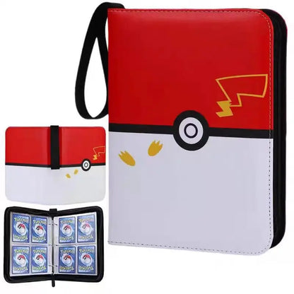 400 Pockets Anime Peripheral Pokemon Game Collection Card Book multiple styles Storage card holder Exquisite Kawaii Boy Toy Gift