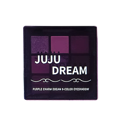 Purple charm dream girl nine-color eye shadow plate smoke purple low saturated pearl matte purple spicy multi-color eye shadow