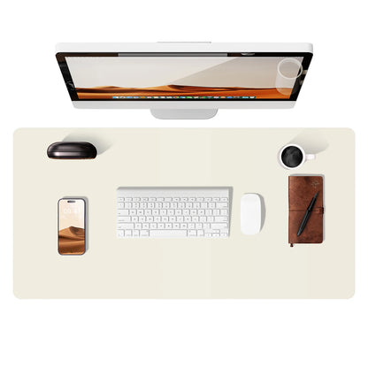 YSAGi Premium PU Leather Desk Mat: Non-Slip Waterproof Office Protector