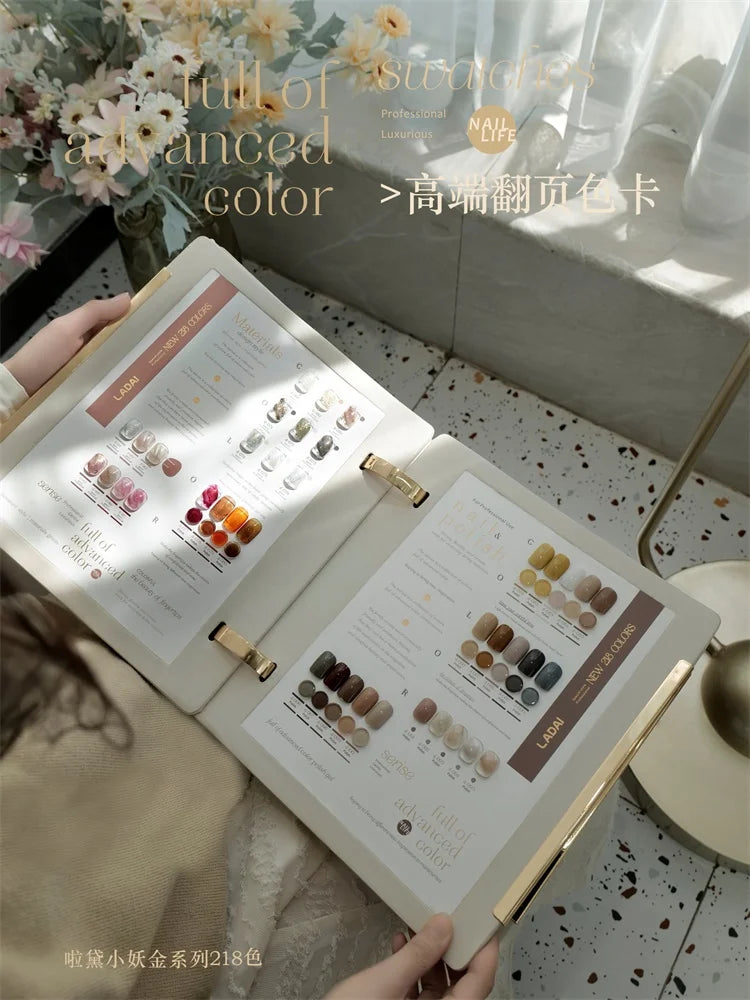 OUBOLI LADAI 218 Colors Gel Nail Polish Set Gel Polish Set Easy Soak Off 15 ml Gel Polish Nail Kit Nail Salon  Profession