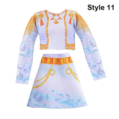 1Pcs Sweet 30cm Size 1/6 BJD Skirt Changing Dress DIY Doll'S Lolita Dress Replace Kids Gift Doll Dress Up Doll Clothing