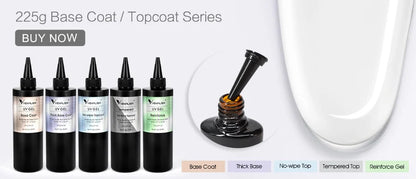 Venalisa TPO FREE Tempered Top Coat Nail Paint Gel Platinum Gel Polish Nail Soak Off UV LED Gel Polish Nail Lacquer Varnishes