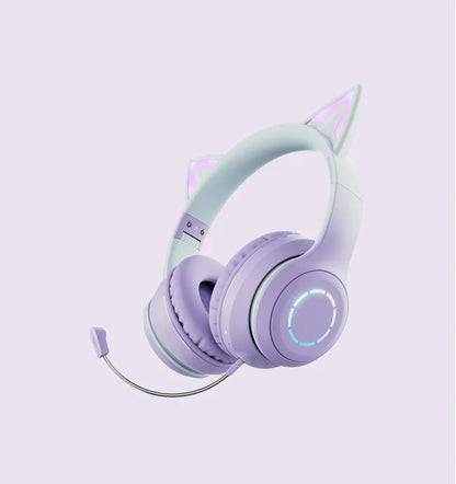 Pink Cat Headphones