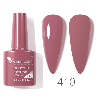 Venalisa VIP4 Nail Gel Polish HEMA/TPO FREE Full Coverage Beautiful Semi Permanent Soak Off UV LED Gel Nail Polish Gel Lacquer