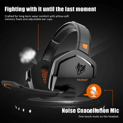 NUBWO G06 Dual Wireless Gaming Headset