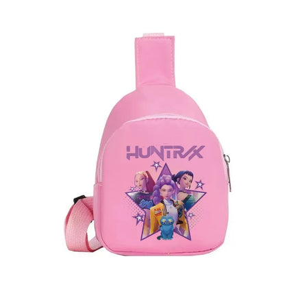 New Children Chest Bag Anime Cartoon Alphabet Fashionable Shoulder Diagonal Straddle Bag Girl Boy Cartoon Casual Chest Bags