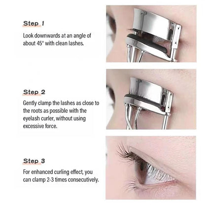 Tweezers Eyelash Curler.
