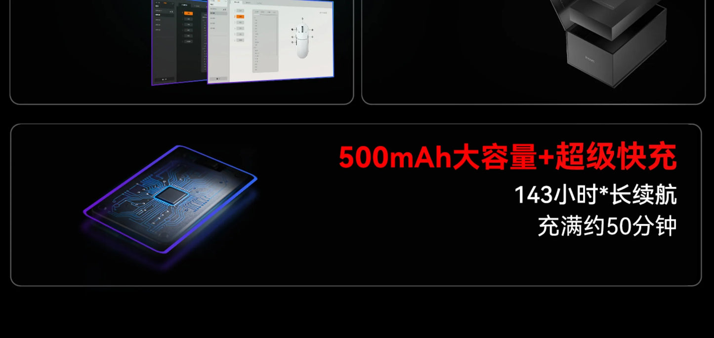 Incott G23 Pro Mouse V2 Se/pro Hot Swap Wireless 8k Mice Ergonomics E-sports Games Mouse Customized Pc Accessories Gifts