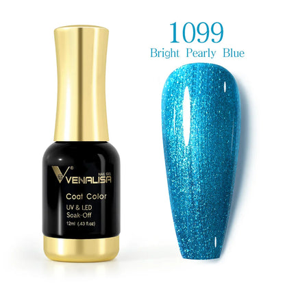 VENALISA Nail Gel Varnish TPO FREE Soak Off UV LED Organic Odorless Enamels Nail Art Colors 12ml 120Colors UV Gel Nail Polish