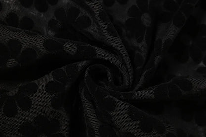 Solid Color Hanging Neck Maxi Dress Sexy Hollow Women Perspective Bag Hips Robe Female Street Trendy Dresses Clothing