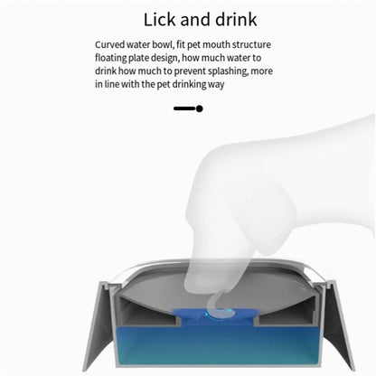 No-Spill Floating Pet Water Bowl