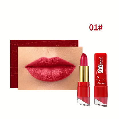 Beyond Beauty Creamy Moisturizing Lipstick: Long-Lasting Satin Finish (12 Shades)