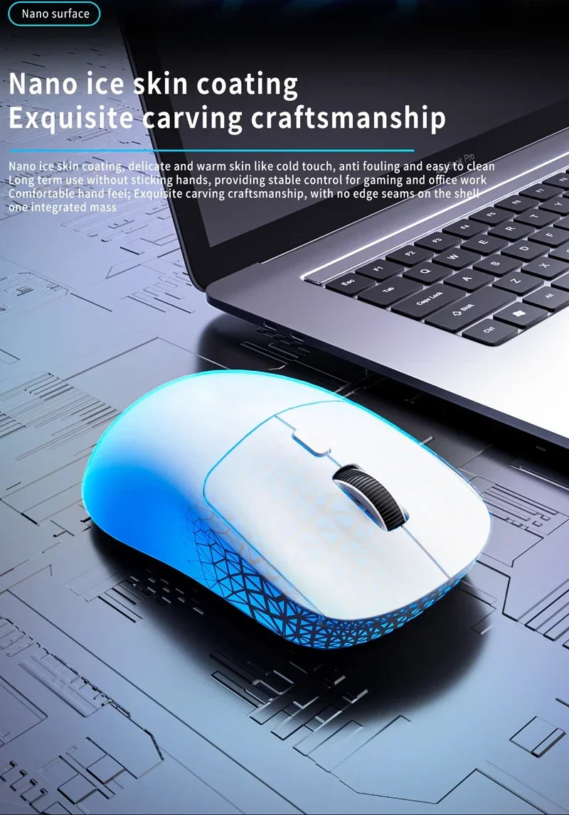 Lenovo Mouse Bluetooth 2.4G Wireless Three-Mode Rechargeable Ergonomic Office Gaming Portable Mice For iPad PC Laptop Mouse ﻿
