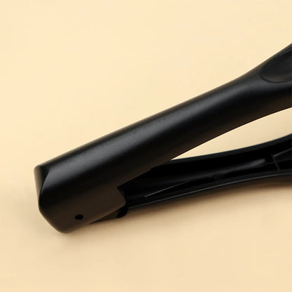 Pro Hairdressing Straightener Hairbrush Nylon Hair Straightening Double Brushes V Shape Comb Clamp Not Hurt Styling Tools DIY
