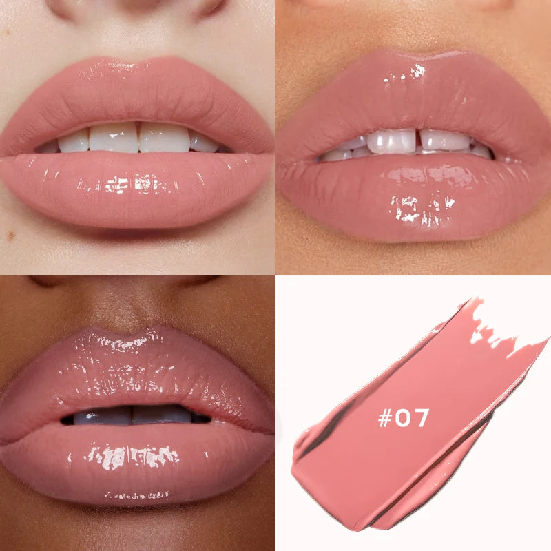 Watery Mirror Gloss Lipstick: Ultra-Hydrating High-Shine Lip Glaze