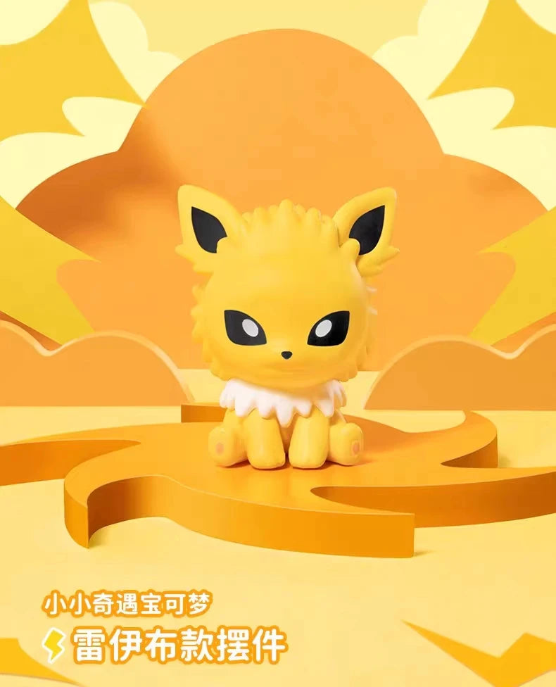 New in Stock Genuine Funism Pokémon Eevee Little Adventure Mini Figure Ornament  Animation Peripheral Gift
