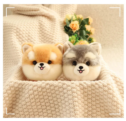 Birthday Gift Cute Puppy Doll Plush Toy Husky Doll Corgi Doll Simulation Animal Plush Doll Children Toy Gift