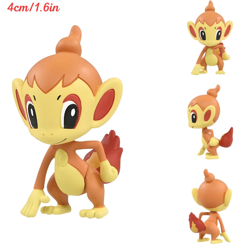 Original TAKARA TOMY Pokemon Figure Toys Mimikyu Maushold Lapras Charizard Umbreon Sylveon Vaporeon Model Dolls Birthday Gifts