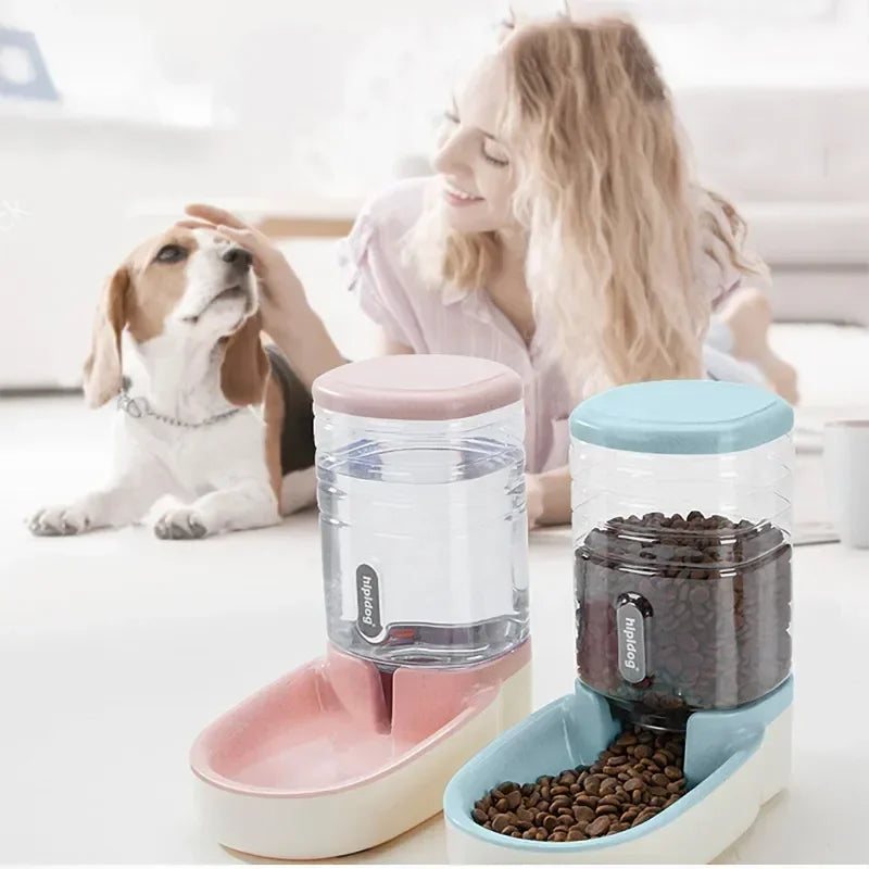 Automatic Gravity Pet Feeder & Waterer